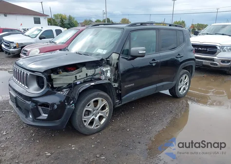 2020 Jeep Renegade Limited 4X4 from USA, damaged, VIN ZACNJBD16LPM06362